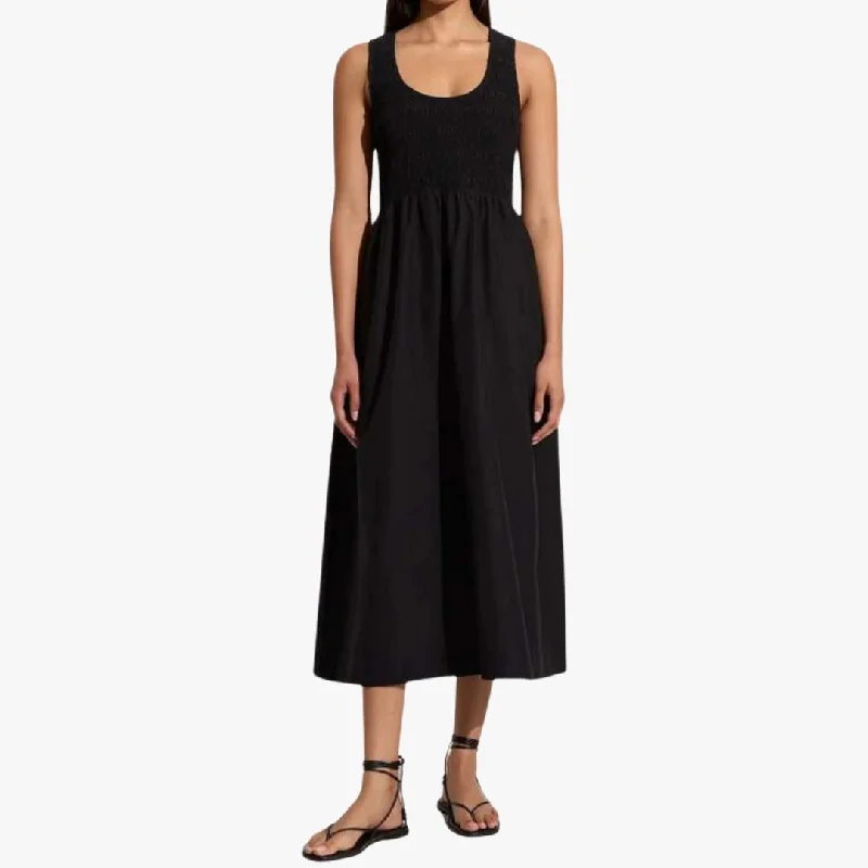 Matera Midi Dress (Black)