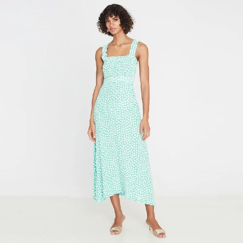 Saint Tropez Midi Dress (Cora Floral Print) Fashionable Pencil Midi Dress
