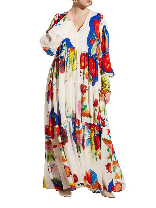 Charlie Maxi Dress In Sierra Floral