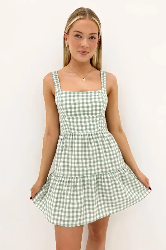 Frankie Mini Dress Sage