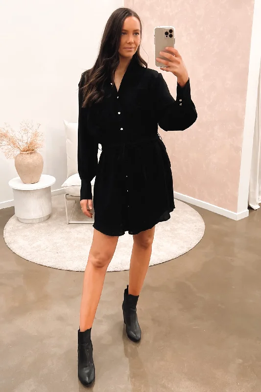 Tahlia Mini Dress Black