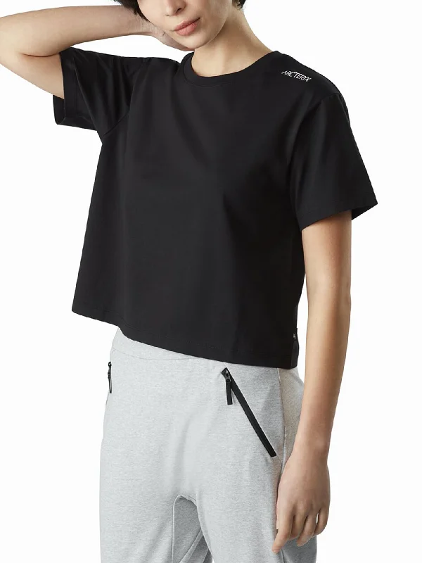 Off Center Crop T-Shirt