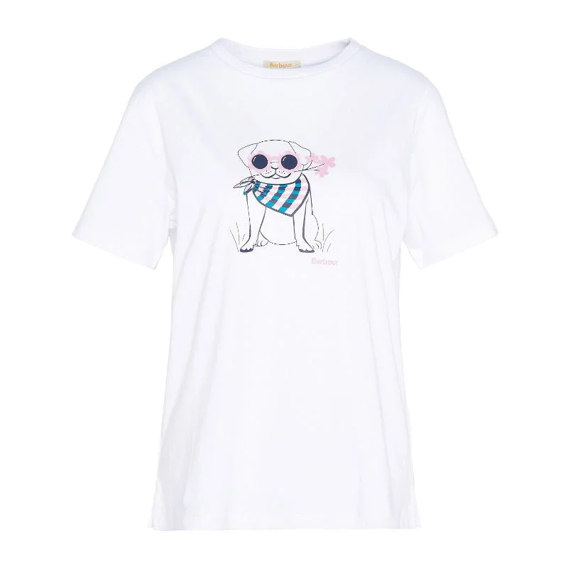 Barbour Honeywell Ladies T-Shirt - White