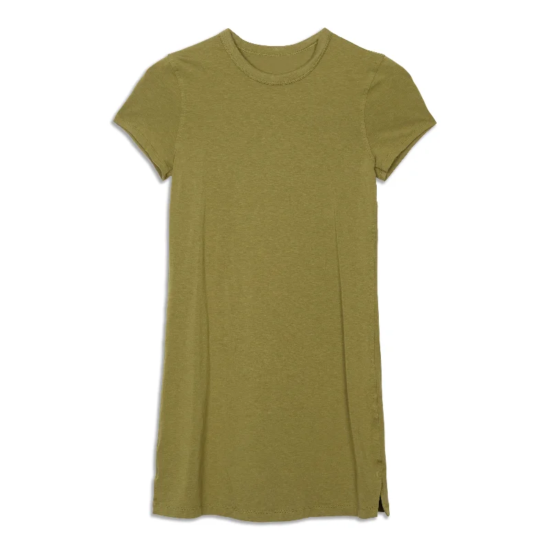 Classic-Fit Cotton-Blend T-Shirt Dress - Resale