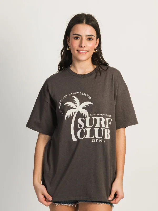 HARLOW SYDNEY OVERSIZED GRAPHIC TEE - SURF CLUB