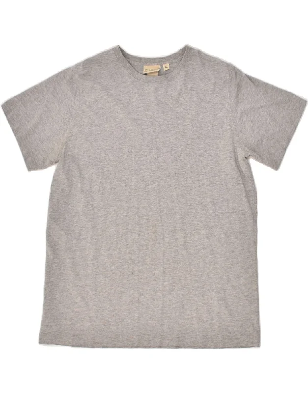 L.L.BEAN Womens T-Shirt Top UK 14 Medium Grey Cotton Thin T-Shirt Open Front Quick Dry L.L.BEAN Womens T-Shirt Top UK 14 Medium Grey Cotton Thin T-Shirt Open Front Quick Dry