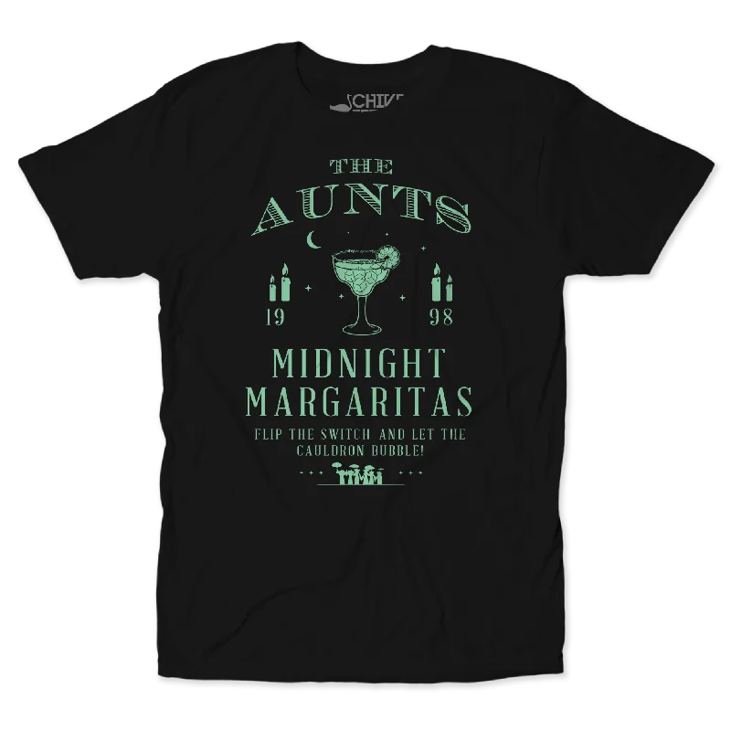 Midnight Margaritas Unisex Tee Silk Blend Satin Velvet