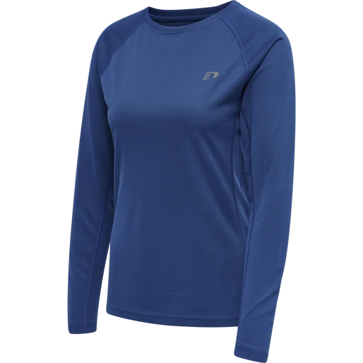 Newline Women's Core Running Long Sleeve T-Shirt Spandex Blend Rayon Blend Denim Blend Newline Women's Core Running Long Sleeve T-Shirt Spandex Blend Rayon Blend Denim Blend