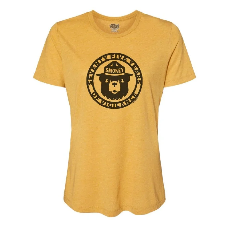 Smokey Bear 75 Years Women's Crewneck Tee