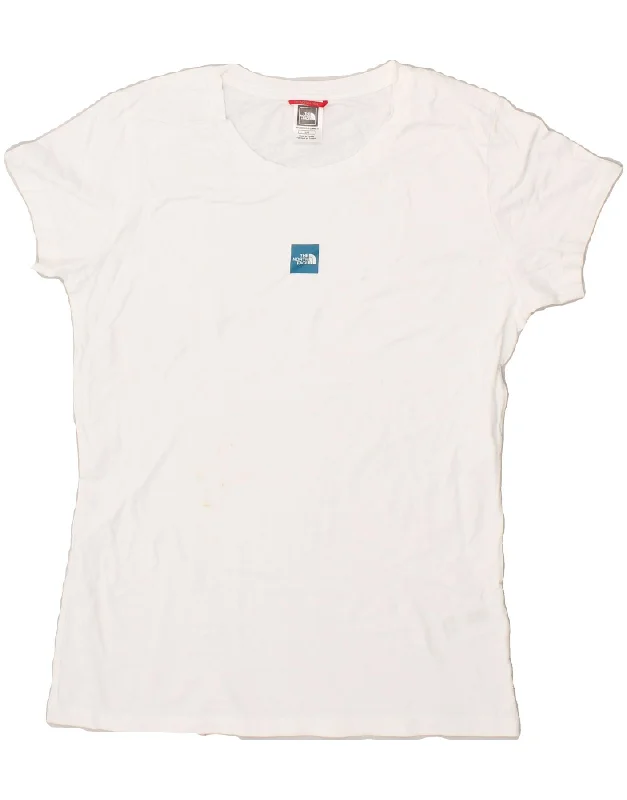 THE NORTH FACE Womens T-Shirt Top UK 14 Large White Cotton