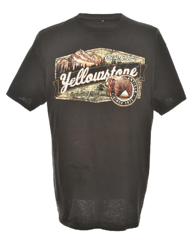 Yellowstone Printed T-shirt - M