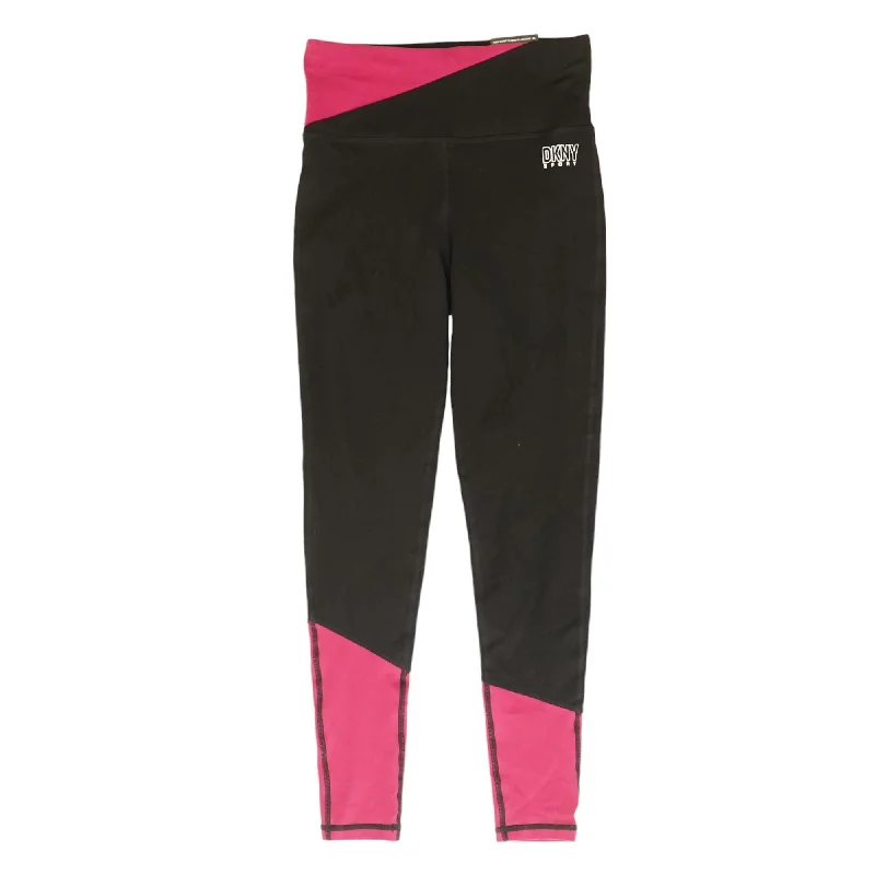 Black Color Block Leggings