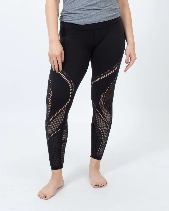 Black Cutout Lululemon Leggings