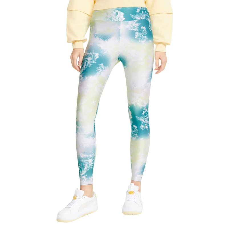 Crystal G. High Waisted Leggings Trendy Mesh Leggings