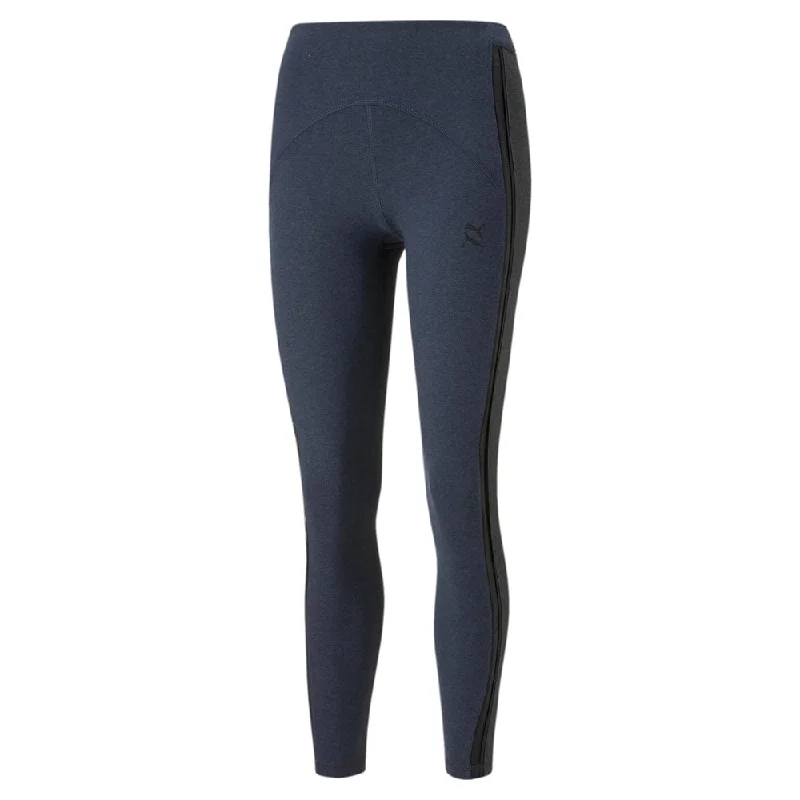 Exhale Color Block High Waisted Athletic Leggings Chic Floral Print Leggings