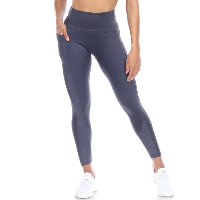 High-Waist Mesh Fitness Leggings