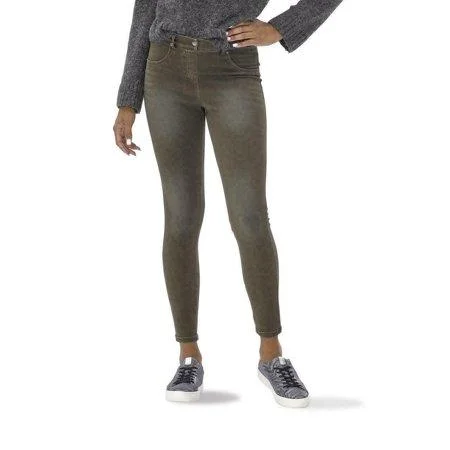 HUE Womens Ultra Soft Denim High Rise Leggings Elegant Stretchy Faux Leather Leggings HUE Womens Ultra Soft Denim High Rise Leggings Elegant Stretchy Faux Leather Leggings
