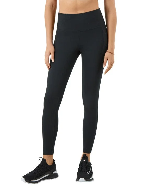 Leggings Tacto Suave, Bolsillo Lateral, "C" Logo