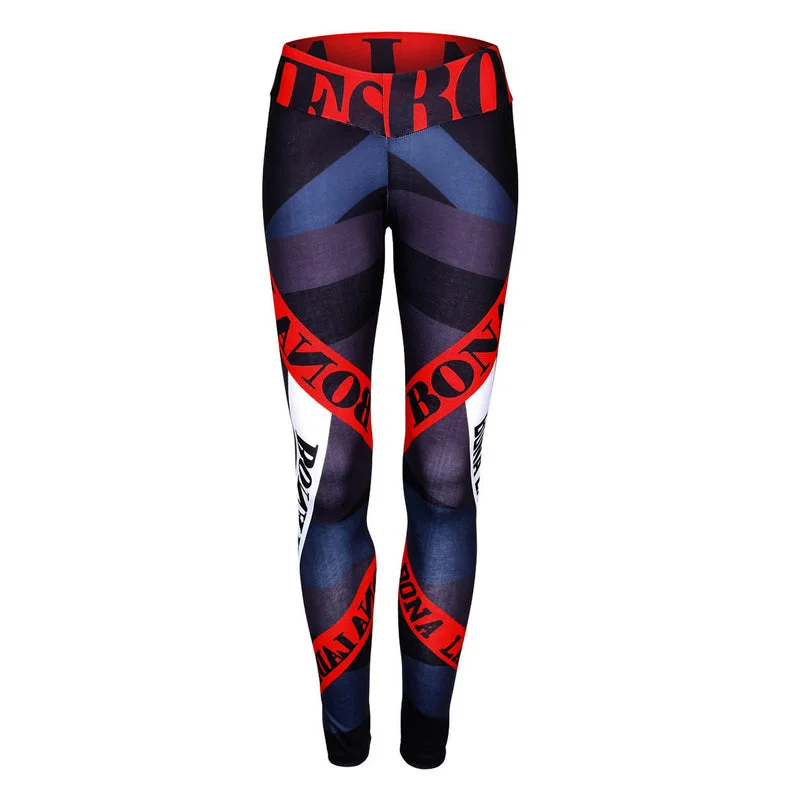 Women 3D Letter Print Sexy Fitness Leggings Slim Skinny Workout Leggins High Waist Active Elastic Sporting Leegings Trousers Elegant Printed Leggings with Pockets Women 3D Letter Print Sexy Fitness Leggings Slim Skinny Workout Leggins High Waist Active Elastic Sporting Leegings Trousers Elegant Printed Leggings with Pockets