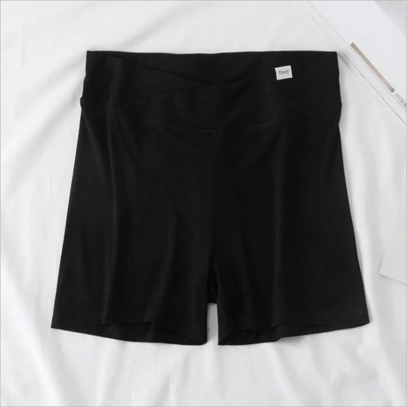 Women's Short Leggings Plus Size High Elastic Curvy Leggings for Long Tee Shirts Cotton Comfortable Prevention of Thigh Rubbing Fashionable Leather-Look Leggings Women's Short Leggings Plus Size High Elastic Curvy Leggings for Long Tee Shirts Cotton Comfortable Prevention of Thigh Rubbing Fashionable Leather-Look Leggings