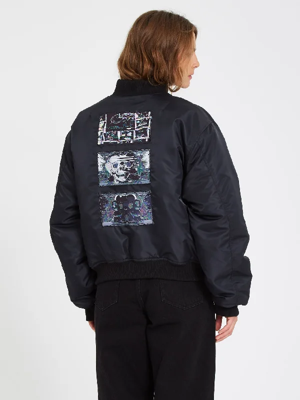 Boombers Jacket - BLACK