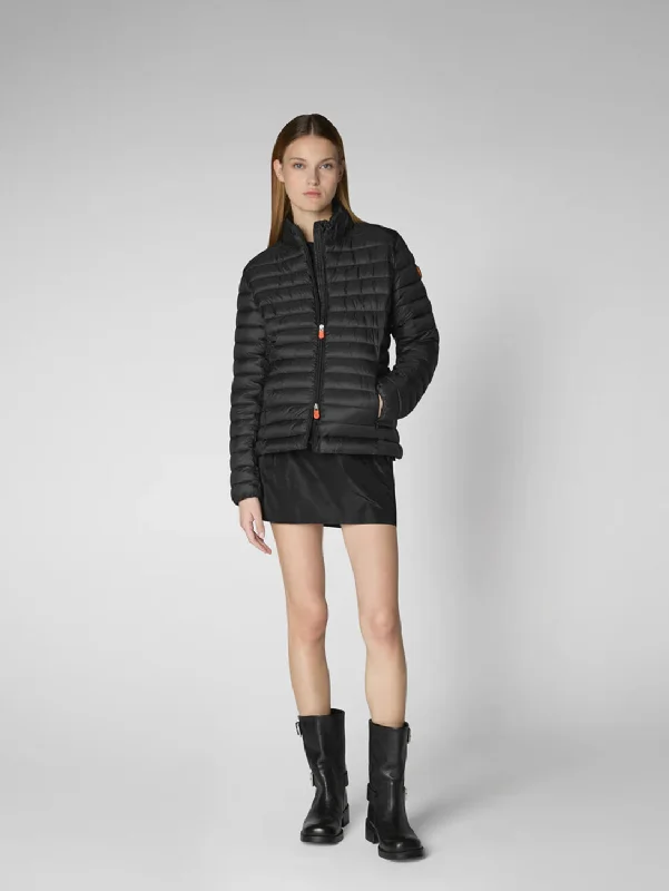 Carly Zip Jacket - Black