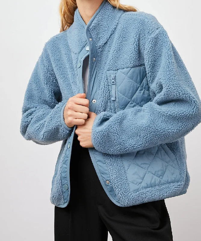 LORNA JACKET - STEEL BLUE