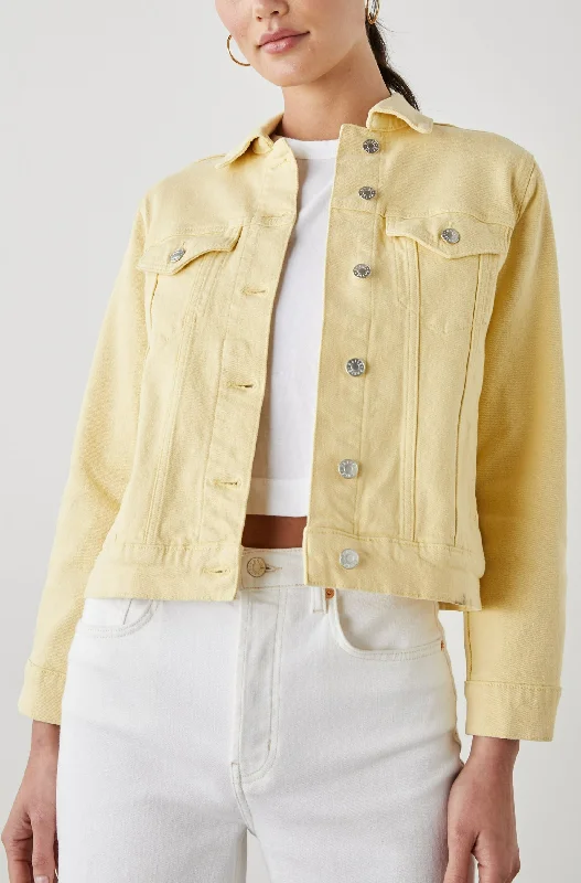 MULHOLLAND JACKET - LEMON DROP