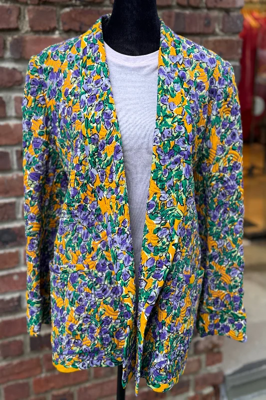 OSCAR DE LA RENTA Vintage Kimono Jacket / L Lace Jacket Ribbed Jacket Sequined Jacket OSCAR DE LA RENTA Vintage Kimono Jacket / L Lace Jacket Ribbed Jacket Sequined Jacket