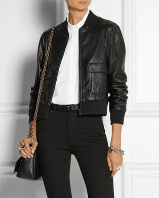 "x Charlotte Gainsbourg Shrunken" Leather Jacket Herringbone Jacket Checkered Jacket Solid Jacket "x Charlotte Gainsbourg Shrunken" Leather Jacket Herringbone Jacket Checkered Jacket Solid Jacket
