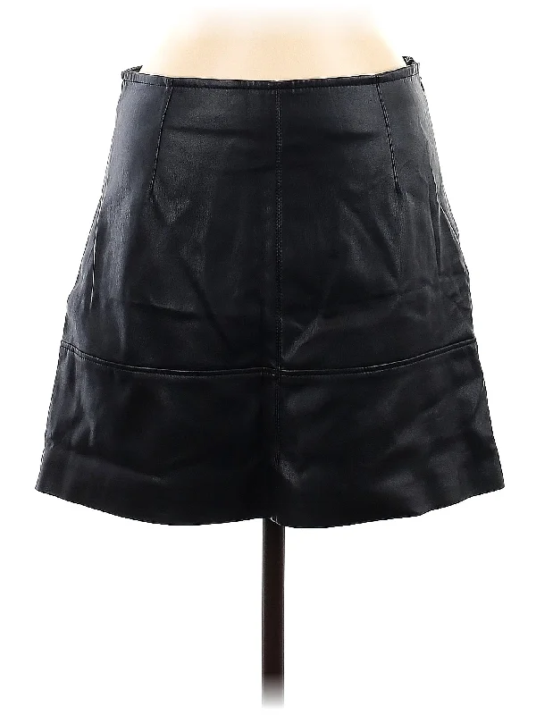 Faux Leather Skirt