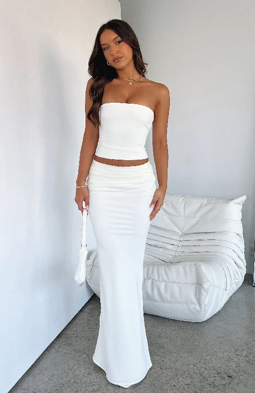 Nightingale Maxi Skirt Cream