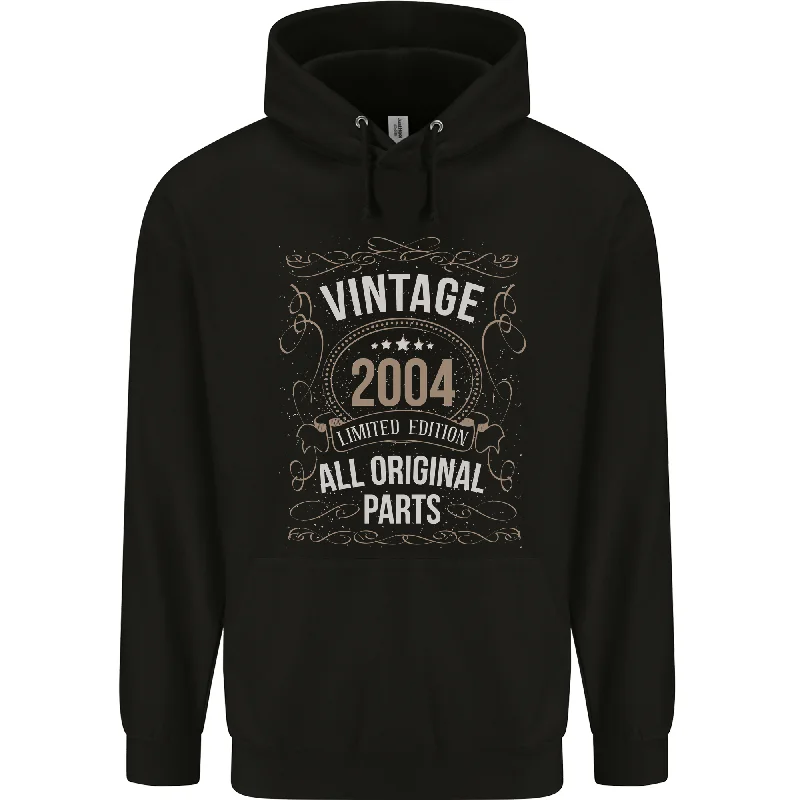 20th Birthday Limited Edition 2004 Mens 80% Cotton Hoodie