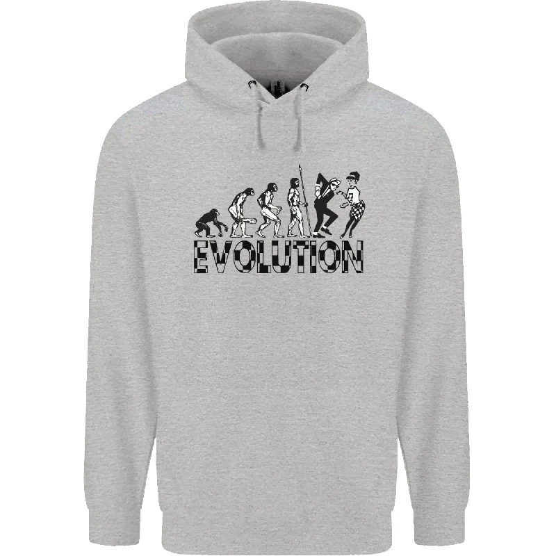 2 Tone Evolution Music 2Tone SKA Mens 80% Cotton Hoodie