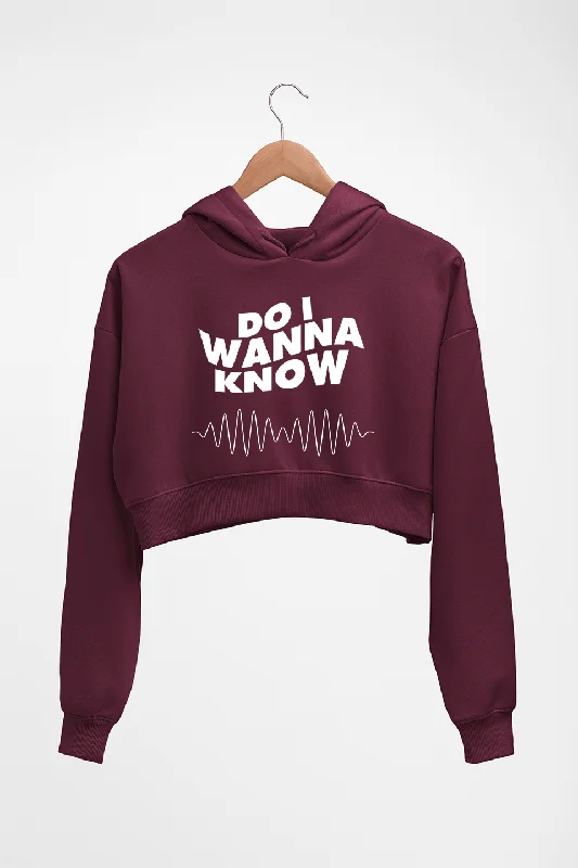 Arctic Monkeys Crop HOODIE FOR WOMEN