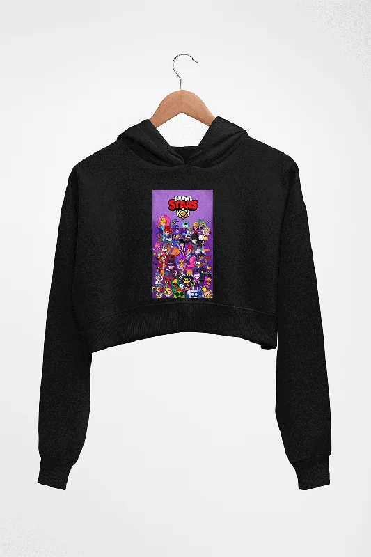 Brawl Stars Crop HOODIE FOR WOMEN