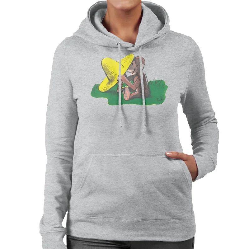 Curious George Yellow Hat Women's Hooded Sweatshirt