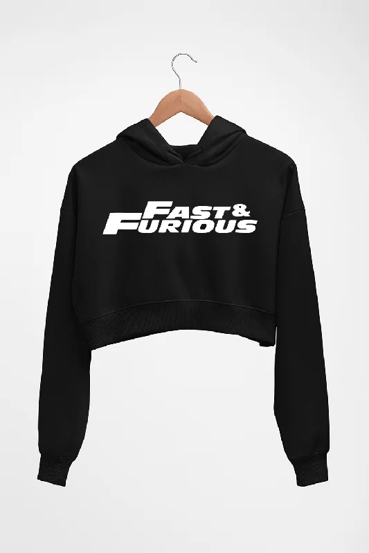 Fast & Furious Crop HOODIE FOR WOMEN Hoodie with Hem Drawcord Adjustable Customizable Fast & Furious Crop HOODIE FOR WOMEN Hoodie with Hem Drawcord Adjustable Customizable
