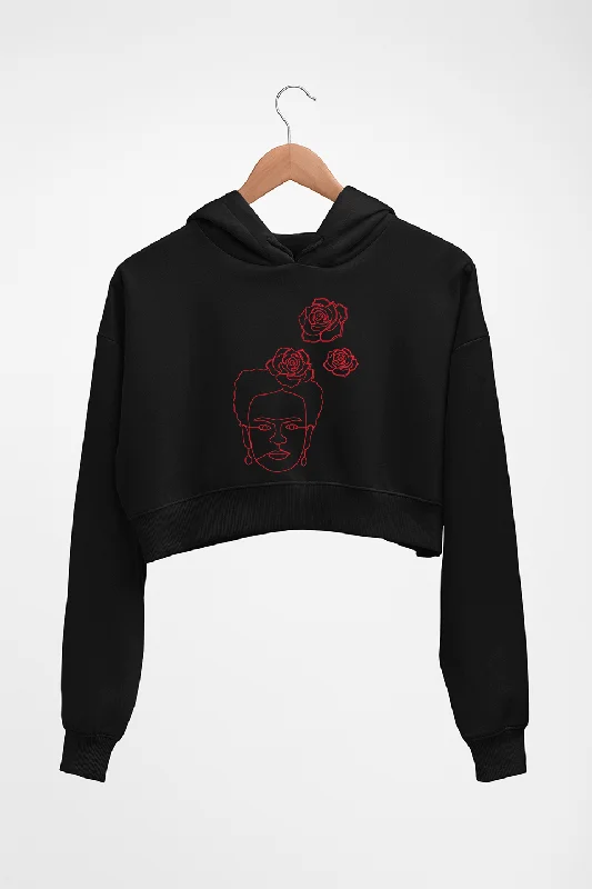 Frida Kahlo Crop HOODIE FOR WOMEN