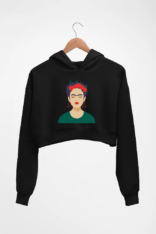 Frida Kahlo Crop HOODIE FOR WOMEN