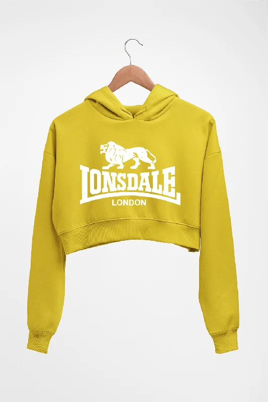 Lonsdale Crop HOODIE FOR WOMEN