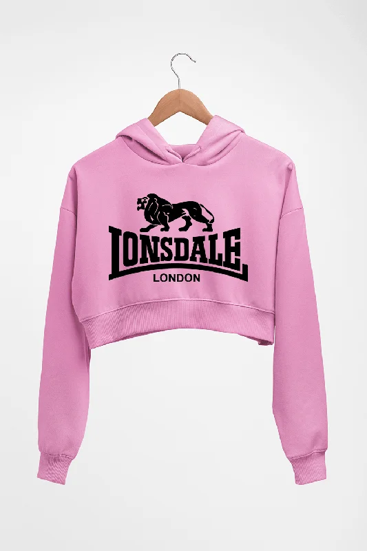 Lonsdale Crop HOODIE FOR WOMEN