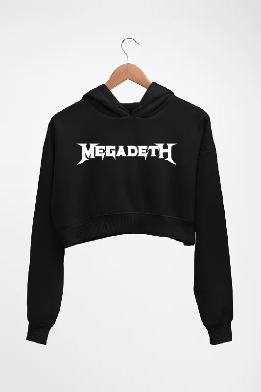 Megadeth Crop HOODIE FOR WOMEN