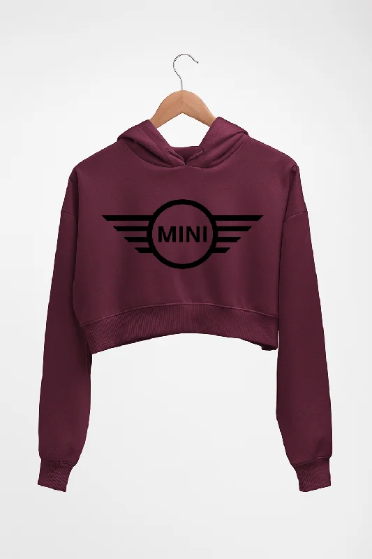 Mini Cooper Crop HOODIE FOR WOMEN