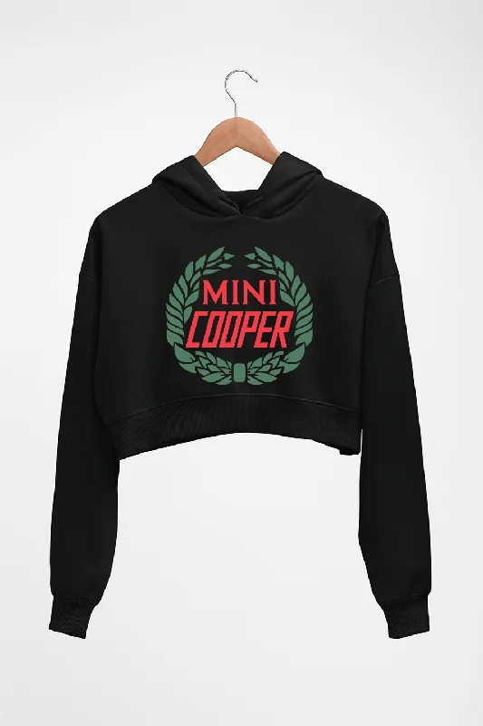 Mini Cooper Crop HOODIE FOR WOMEN