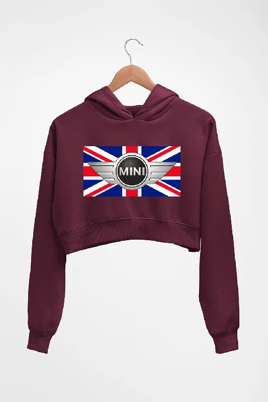 Mini Cooper Crop HOODIE FOR WOMEN