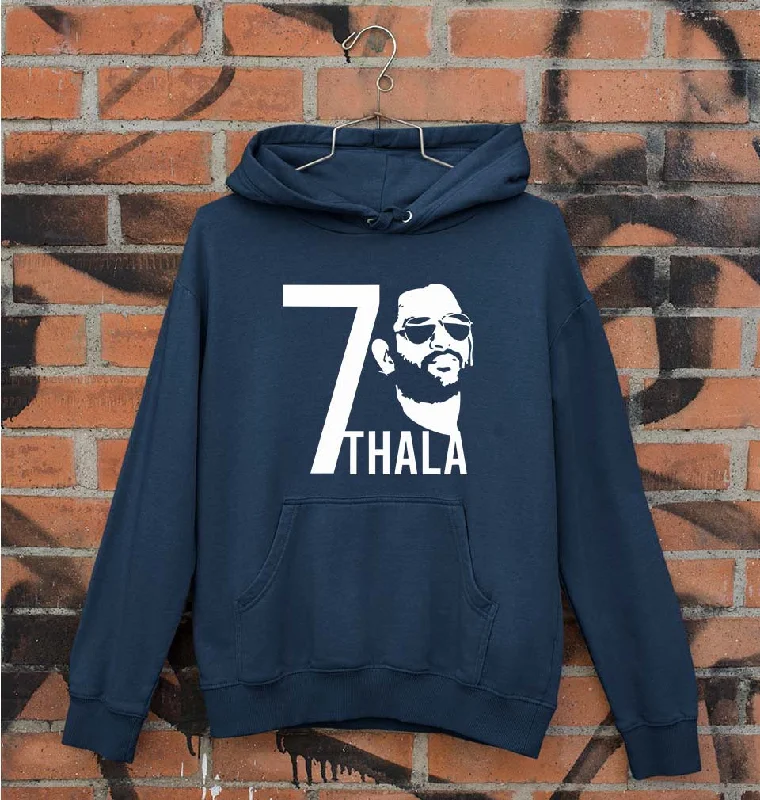 MS Dhoni 07 Thala Unisex Hoodie for Men/Women