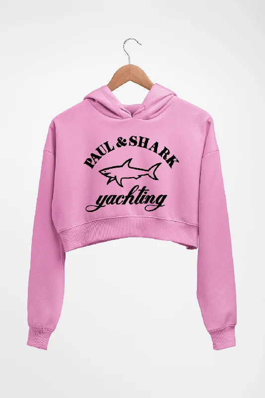 Paul & Shark Crop HOODIE FOR WOMEN