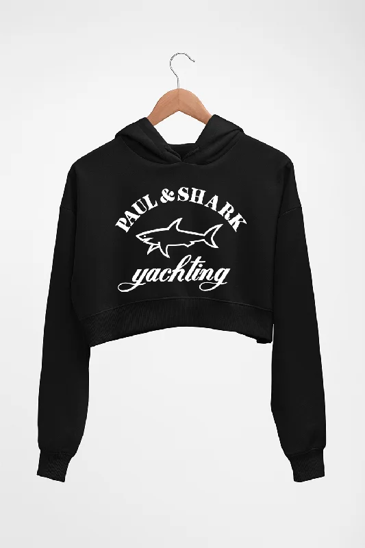 Paul & Shark Crop HOODIE FOR WOMEN