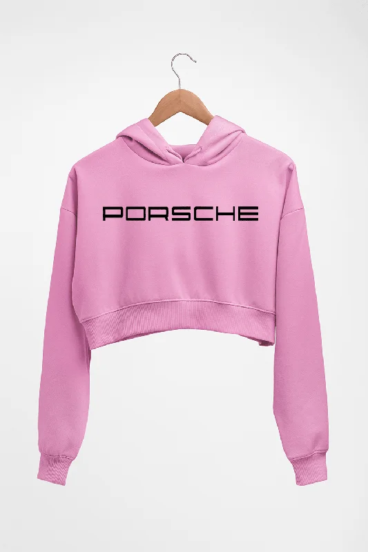 Porsche Crop HOODIE FOR WOMEN